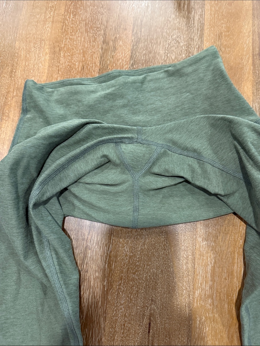 Beyond Yoga Olive Green Space Dye Leggings - Picture 6 of 10